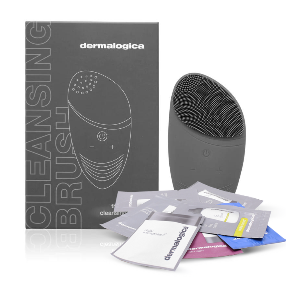 Dermalogica Cleansing Brush & Discovery Cleansing samples/8-piece Gift