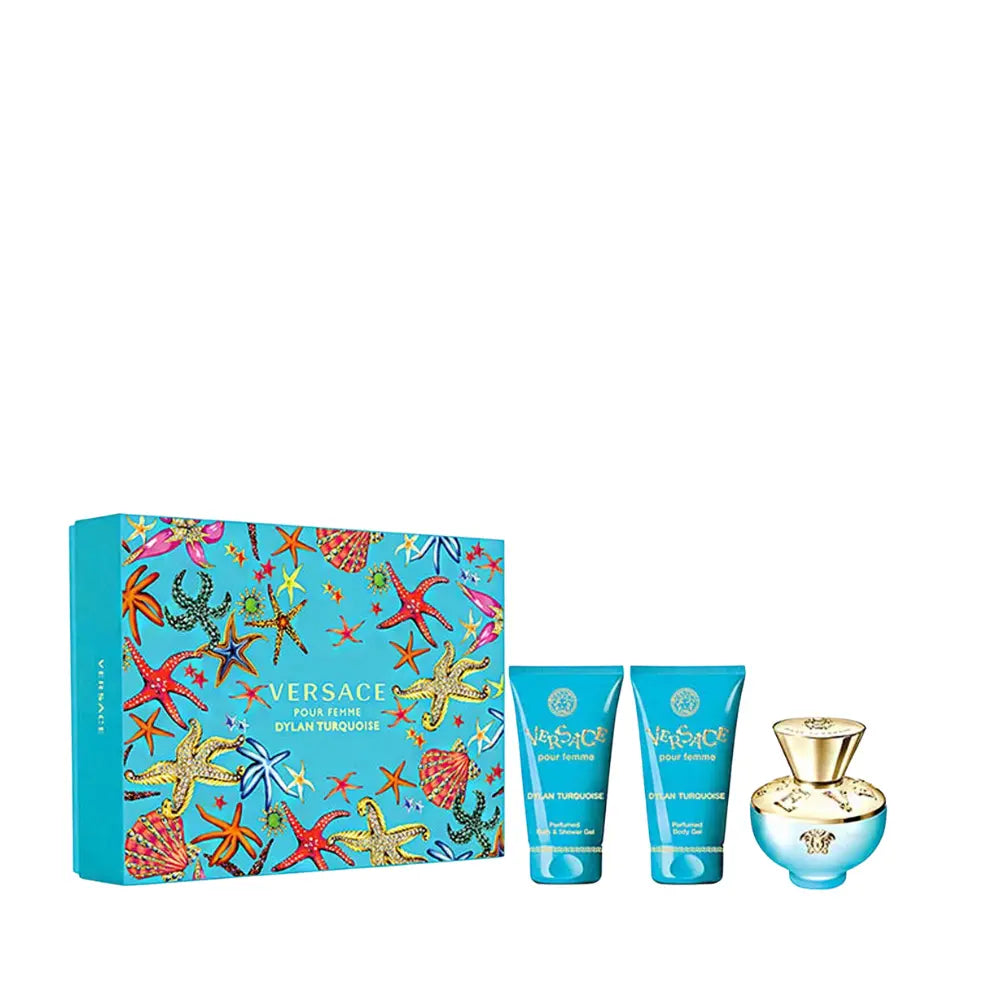 Versace Dylan Turquoise Pour Femme Coffret EDT 50ml – Beauty