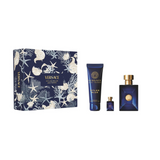 Versace Dylan Blue Pour Homme 套装(EDT 100ml + 沐浴露 150ml+ EDP 5ml)