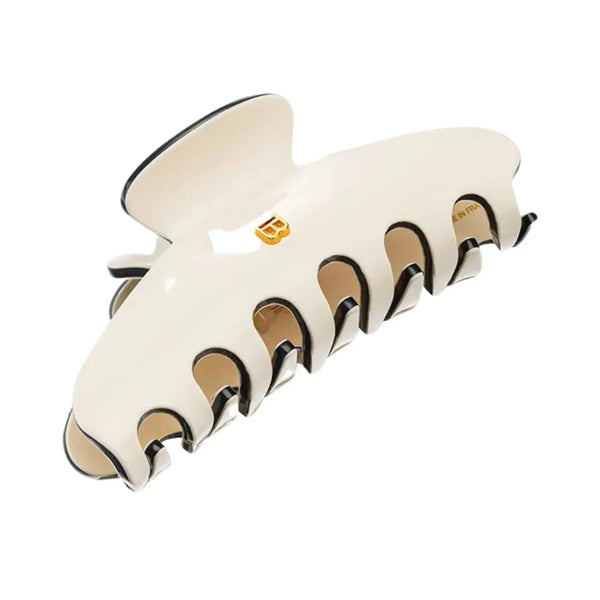 Balmain Hair Pinch Clip Large / Black & Ivory / Limited Edition SS23 Balmain - Beauty Affairs 1