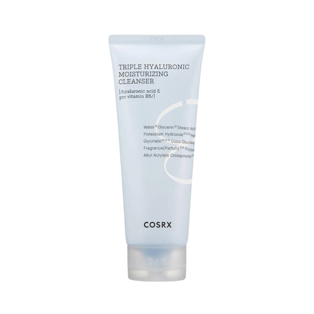 COSRX Hydrium Triple Hyaluronic Moisturizing Cleanser 150ml- Beauty Affairs 1