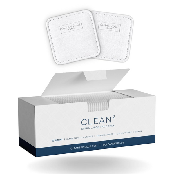 Clean Skin Club Clean² Face Pads 60 count - Beauty Affairs 1