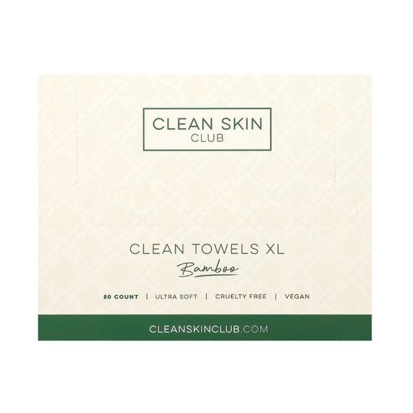Clean Skin Club Towels XL Bamboo 50 count - Beauty Affairs 2