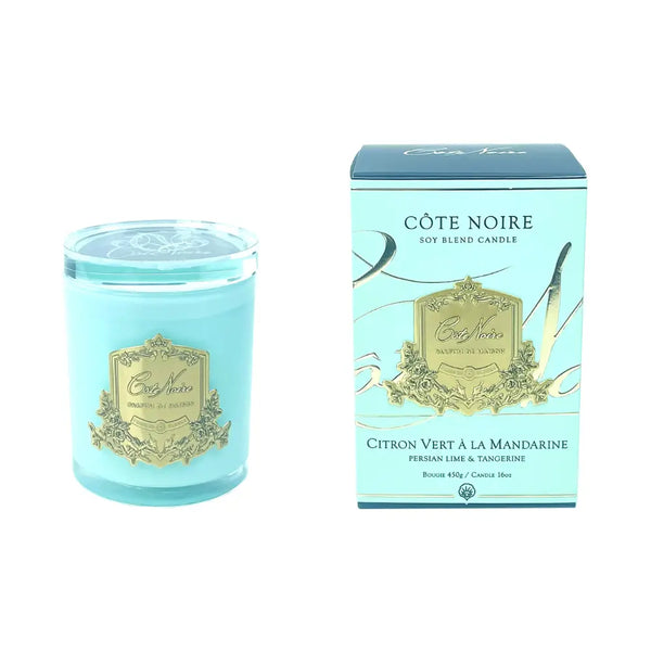 Cote Noire Candle Persian Lime & Tangerine Limited Edition 450g Cote Noire - Beauty Affairs 1