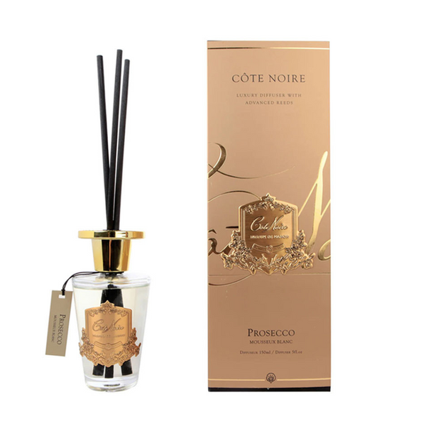 Cote Noire Diffuser Prosecco (150ml Gold) - Beauty Affairs 1