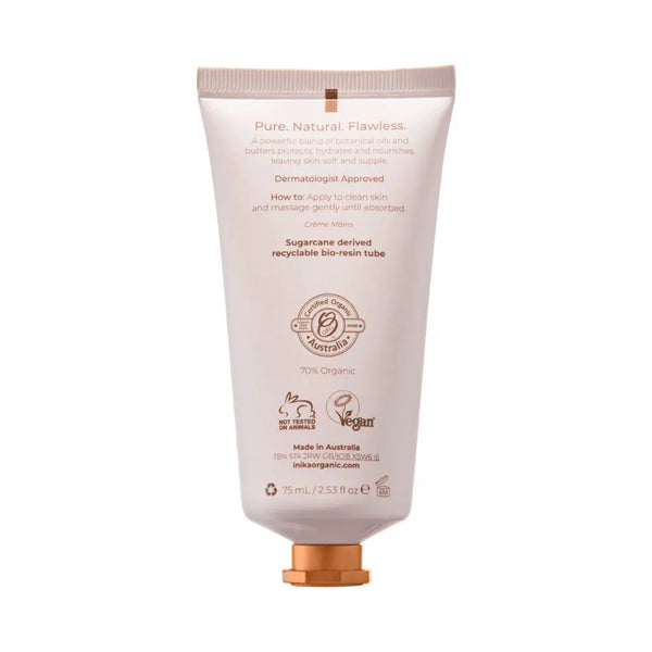 INIKA Organic Phytofuse Renew Hand Cream (75ml) - Beauty Affairs2