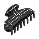 Janeke & Swarovski Hair Clip Large - Black