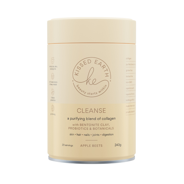 Kissed Earth Cleanse - Purifying Blend of Collagen 240g-Beauty Affairs 1