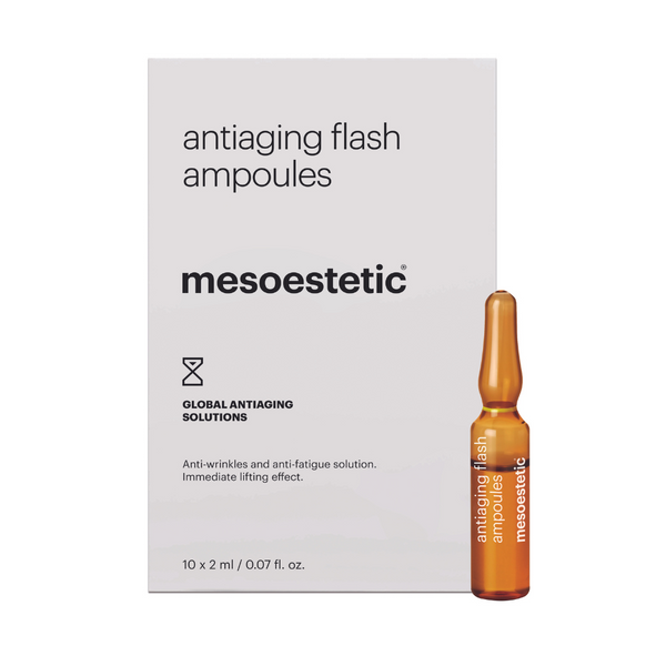 Mesoestetic Antiaging Flash Ampoules 10x2ml - Beauty Affairs 1