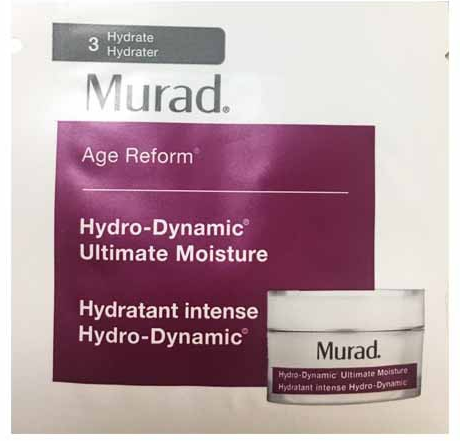 Murad Hydro-Dynamic Ultimate Moisture 1ml sample