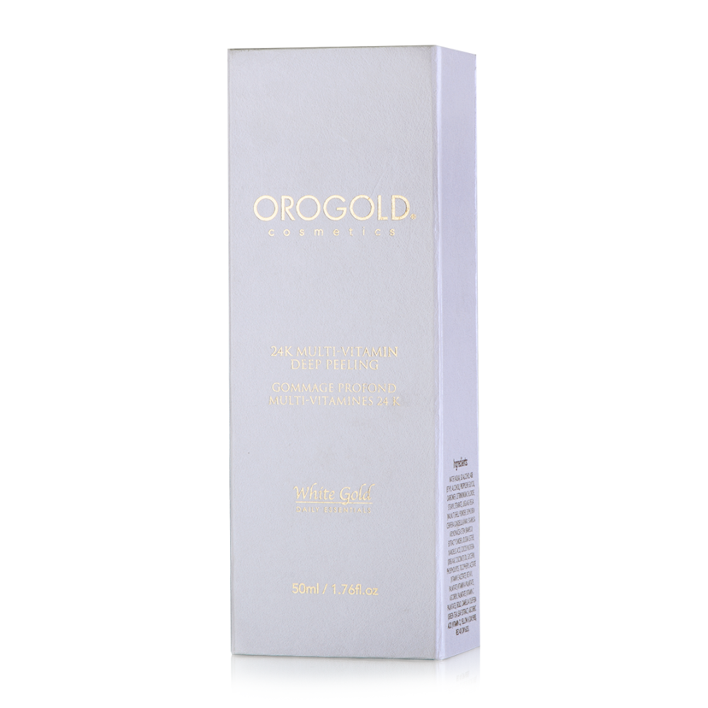 Orogold Cosmetics White Gold 24K Multi-Vitamin Deep Peeling