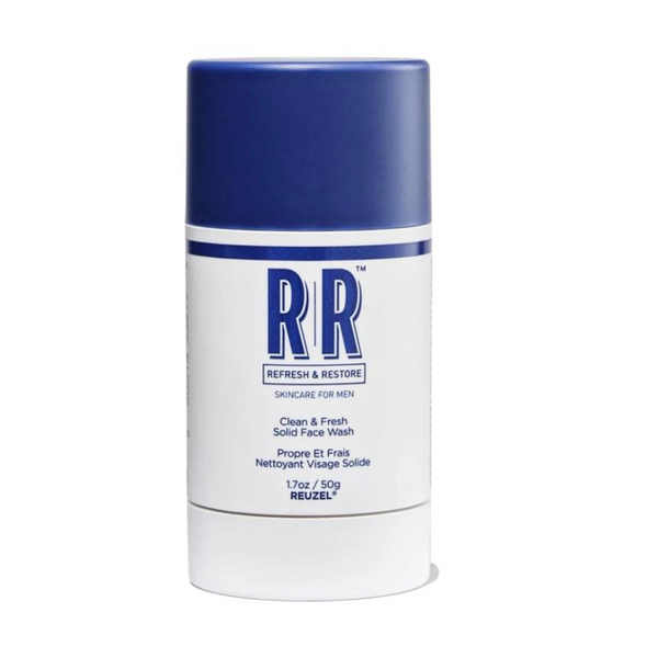 Reuzel R&R Clean & Fresh Solid Face Wash Stick 50g - Beauty Affairs 1