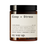 my way up Sleep + Stress 90 hard capsules | 30 Day Supply