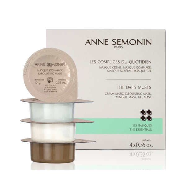 Anne Semonin The Daily Musts - Mini-Coffret 10g x 4 - Beauty Affairs1