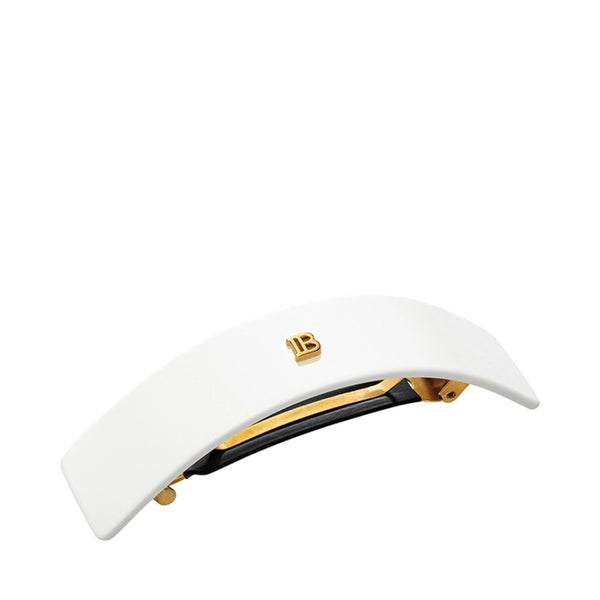 Balmain Hair Barrette Large (White) - Beauty Affairs1