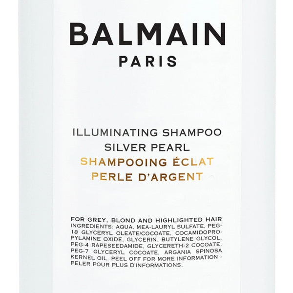 Balmain Illuminating Shampoo Silver Pearl 300ml - Beauty Affairs2