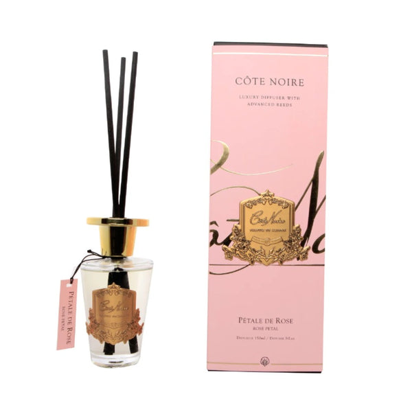 Cote Noire Diffuser Rose Petal (150ml Gold) - Beauty Affairs1