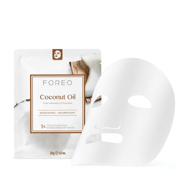 Foreo Coconut Oil Sheet Mask 20g x 3 sachets - Beauty Affairs1
