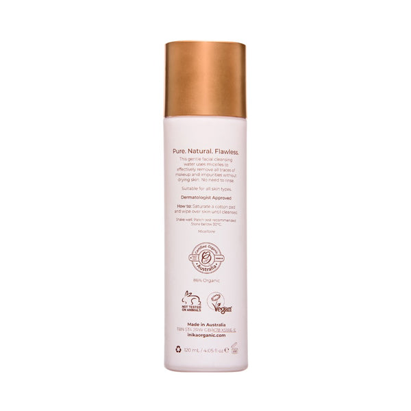 INIKA  Organic Phyto-Active Rosewater Micellar 120ml - Beauty Affairs2
