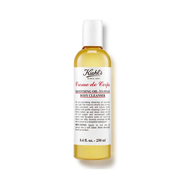 Kiehl's Creme de Corps Smoothing Oil to Foam Body Cleanser  - Beauty Affairs1