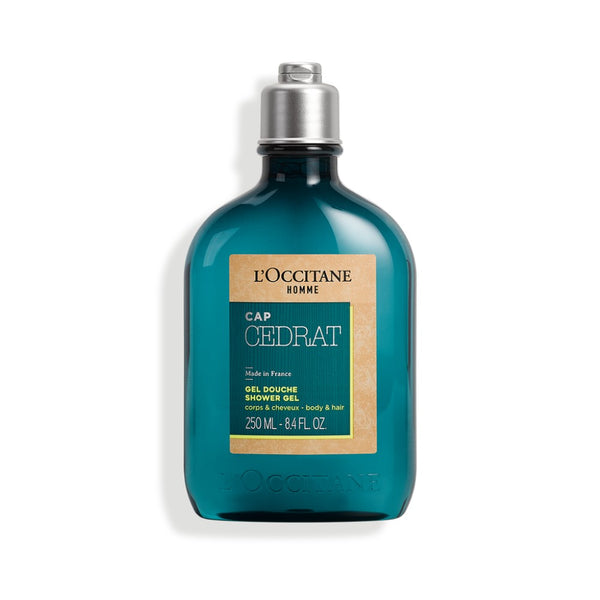 L'Occitane Homme Cap Cedrat Shower Gel 250ml - Beauty Affairs1