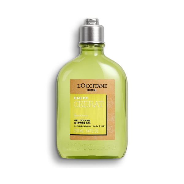 L'Occitane Homme Eau De Cedrat Shower Gel 250ml - Beauty Affairs1