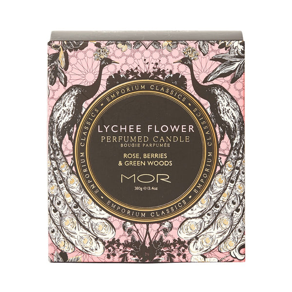 MOR Emporium Classics Lychee Flower Perfumed Candle 380g - Beauty Affairs2