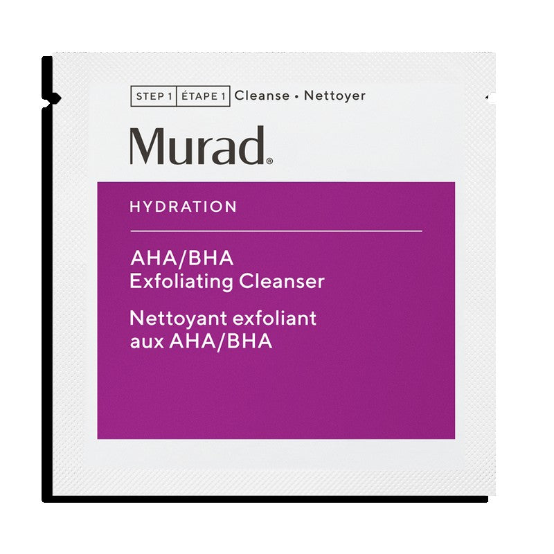 Murad AHA/BHA Exfoliating Cleanser sample Murad Sample