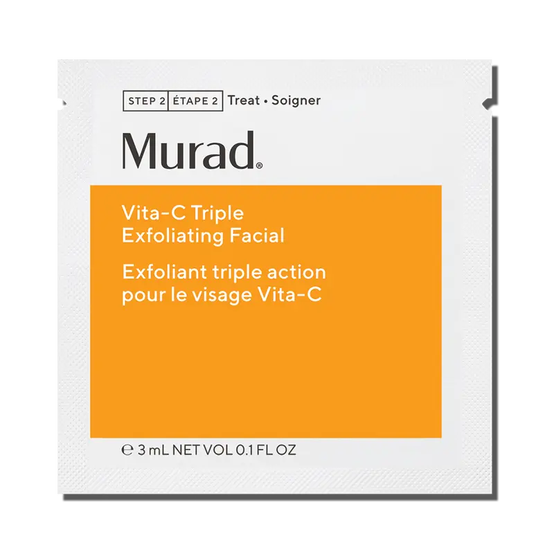 Murad Vita-C Triple Exfoliating Facial sample Murad Sample