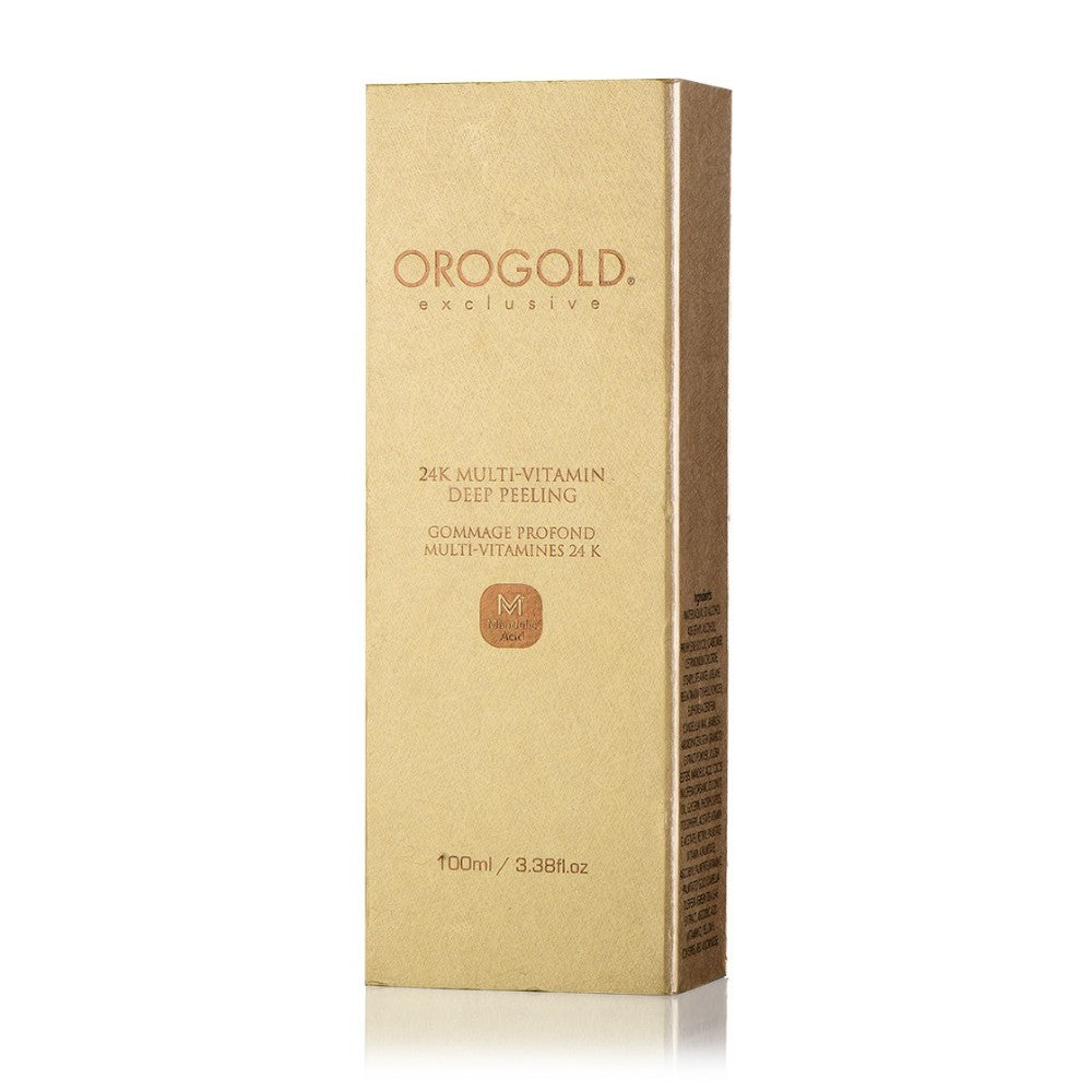 OROGOLD 24K Multi-Vitamin Deep Peeling Facial Exfoliator