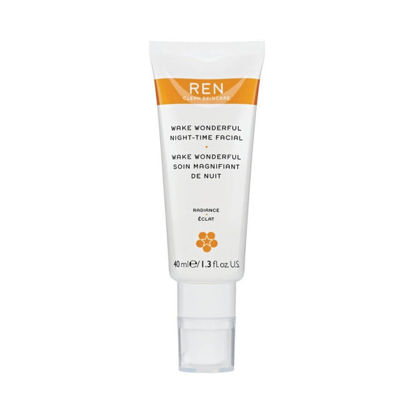 REN RADIANCE SKINCARE WAKE WONDERFUL  NIGHT TIME FACIAL 40ML REN