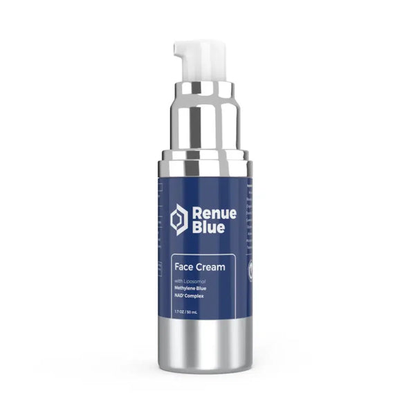 Renue Blue Face Cream with Methylene Blue and Liposomal NAD+ Complex 50ml - Beauty Affairs2