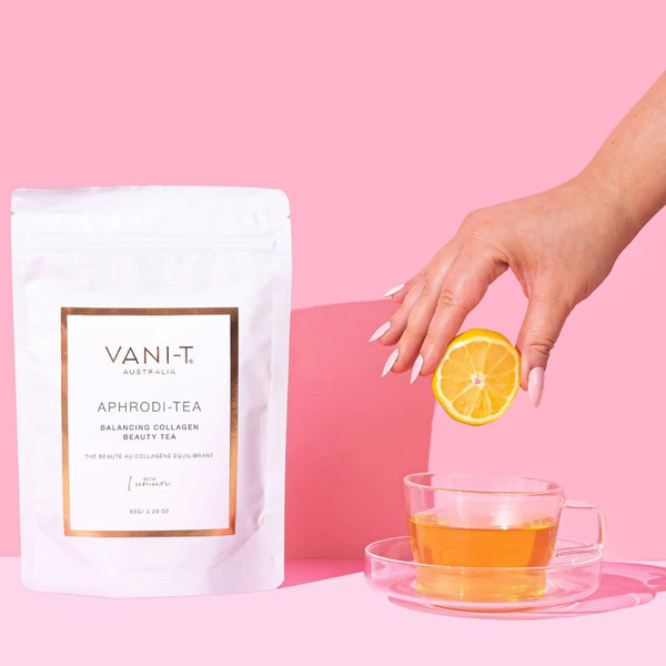 VANI-T Aphrodi-Tea - Balancing Collagen Beauty Tea - Beauty Affairs2