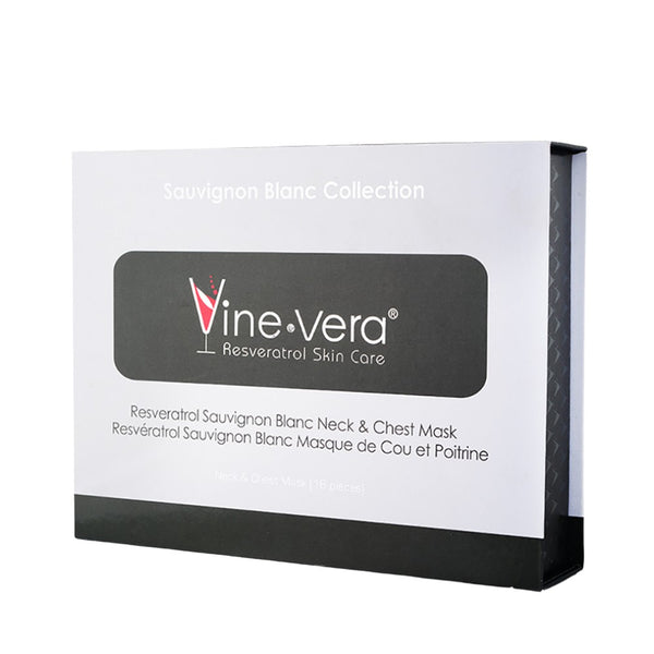 Vine Vera Resveratrol Sauvignon Blanc Neck & Chest Mask Pack Vine Vera