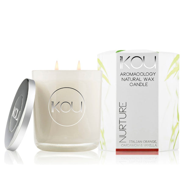 iKOU Eco-Luxury Candle Glass Nurture - Beauty Affairs2